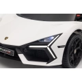 Auto na akumulator dla dzieci Lamborghini Revuelto Biały QLS-8603.BIA